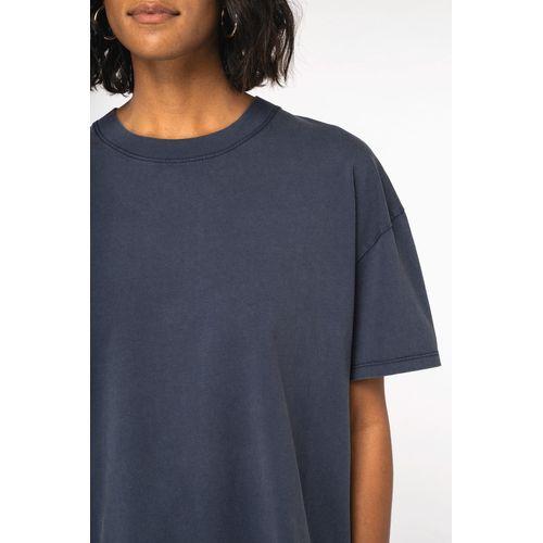 Ladies' eco-friendly washed effect oversized t-shirt