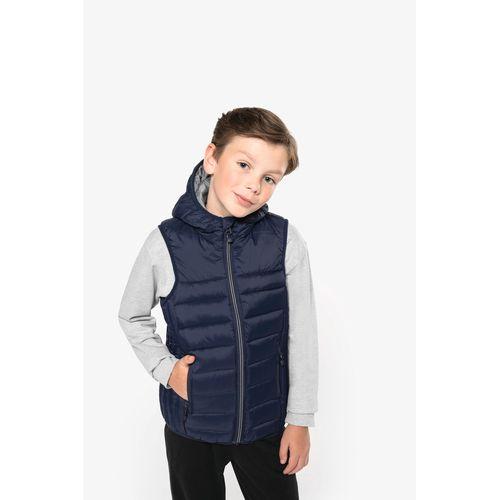 Bodywarmer à capuche enfant