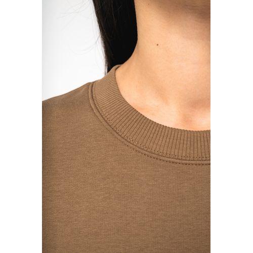 Eco-friendly unisex oversize round neck sweatshirt
