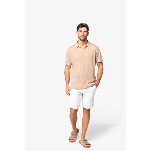 Polo en lin homme