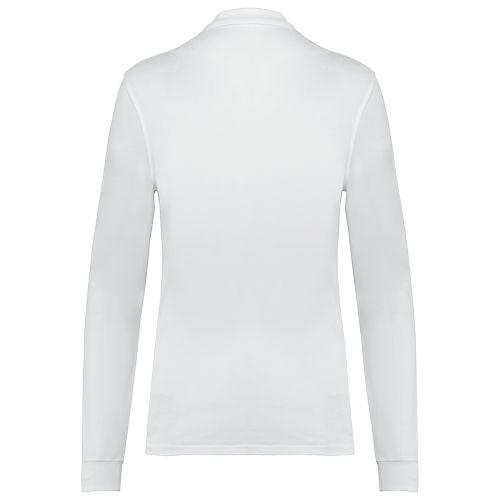 Polo piqué manches longues Bio180 femme