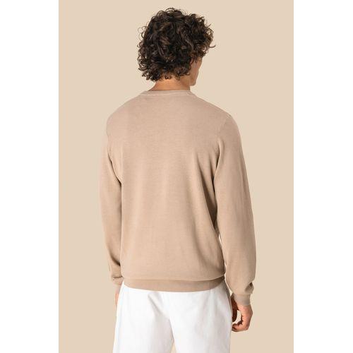 Pull écoresponsable à col rond homme
