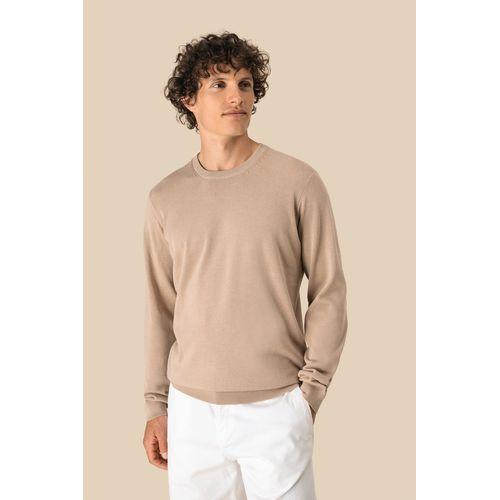 Pull écoresponsable à col rond homme