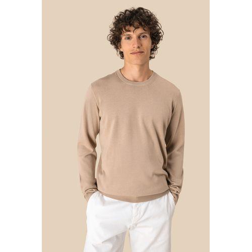 Pull écoresponsable à col rond homme
