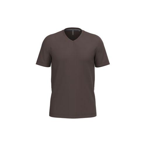 T-shirt col V manches courtes homme