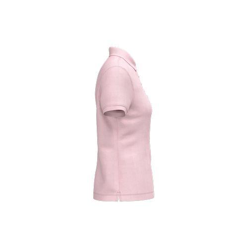 Polo piqué manches courtes femme