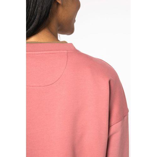 Sweat-shirt écoresponsable à col rond à épaules tombantes femme