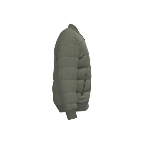 Veste matelassée écoresponsable à col teddy unisexe