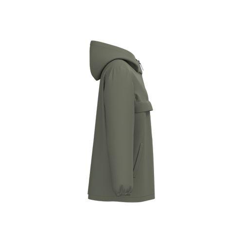 Eco-friendly unisex quarter zipper waterproof windbreaker