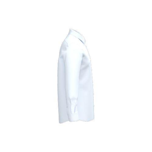 Chemise popeline polycoton sans poche entretien facile homme