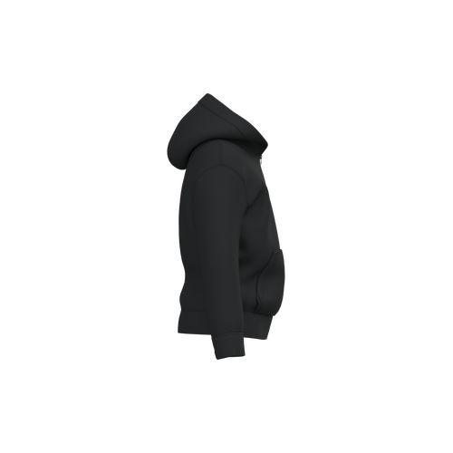 Sweat-shirt recyclé zippé à capuche enfant