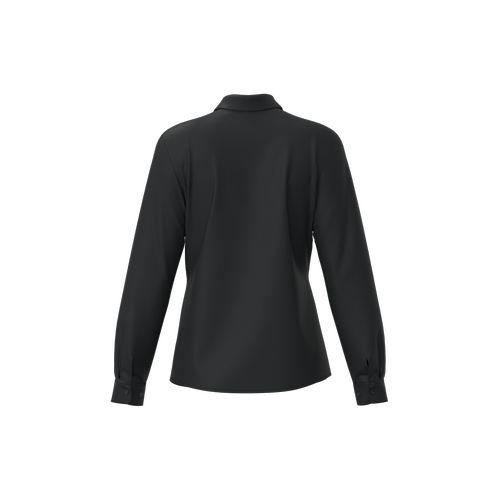 Chemise popeline polycoton sans poche entretien facile femme