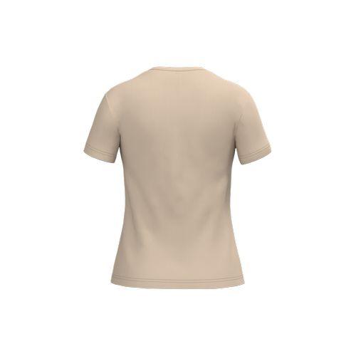 T-shirt col rond manches courtes femme