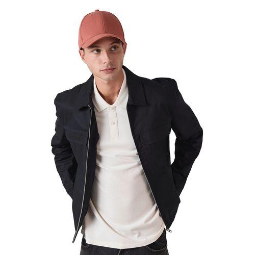 Casquette 6 panneaux en coton recyclé