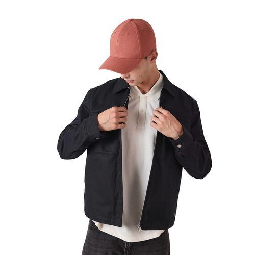 Casquette 6 panneaux en coton recyclé