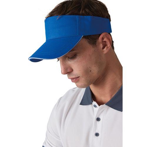 Visière sport en coton