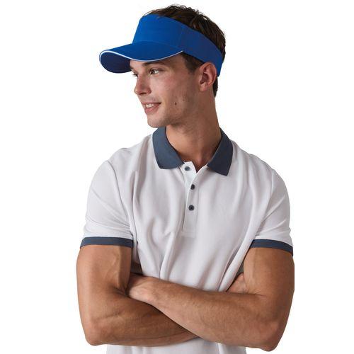 Visière sport en coton