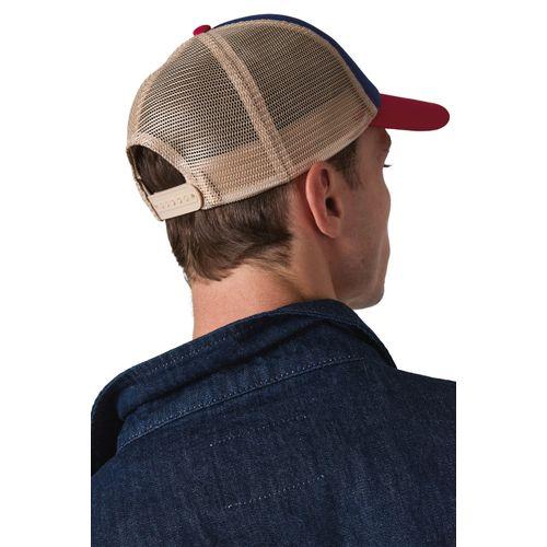 Casquette trucker 5 panneaux en coton canvas - K-up Gold Label