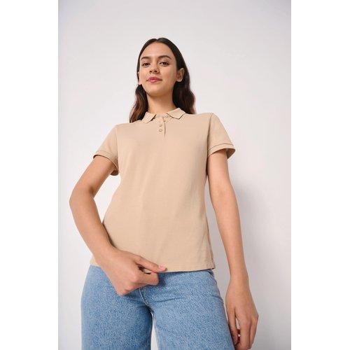 Polo piqué femme