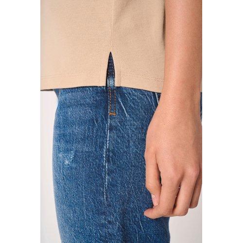 Polo piqué femme