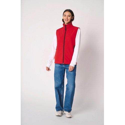 Bodywarmer softshell 2 couches unisexe
