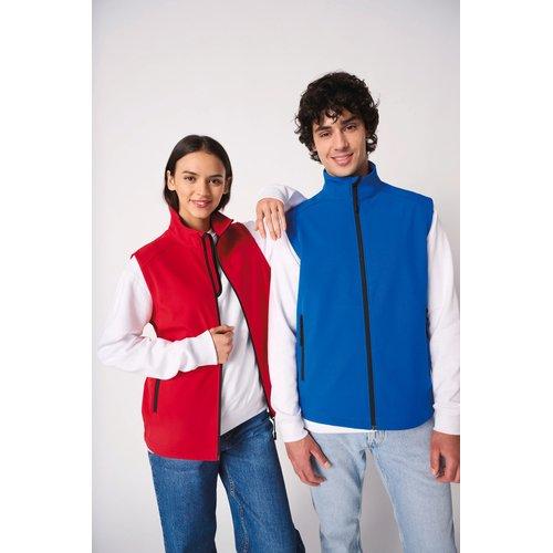 Bodywarmer softshell 2 couches unisexe