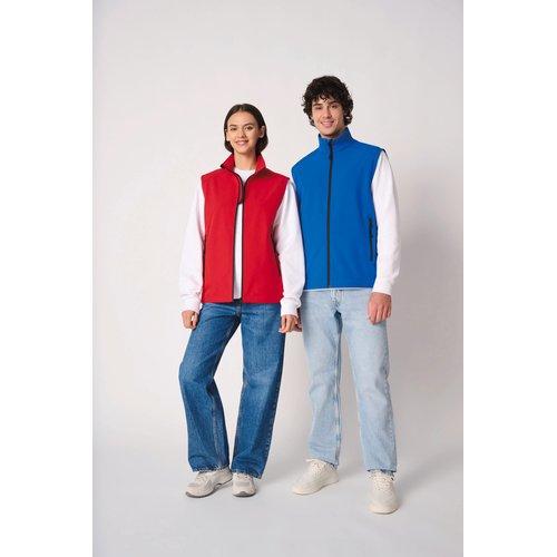 Bodywarmer softshell 2 couches unisexe