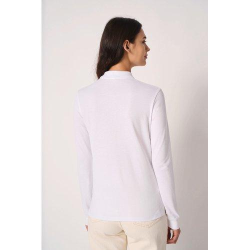 Polo piqué LSL femme