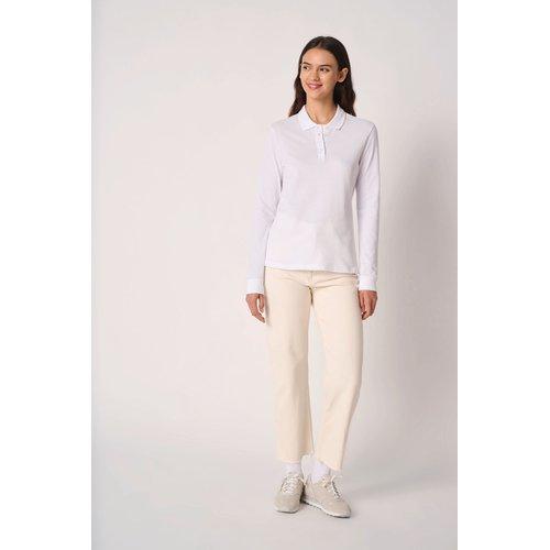 Polo piqué LSL femme
