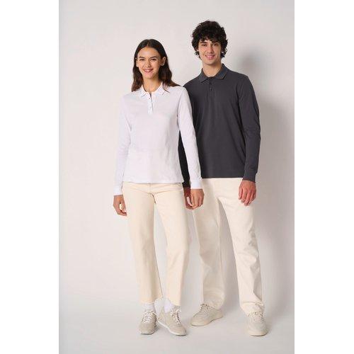 Polo piqué LSL femme