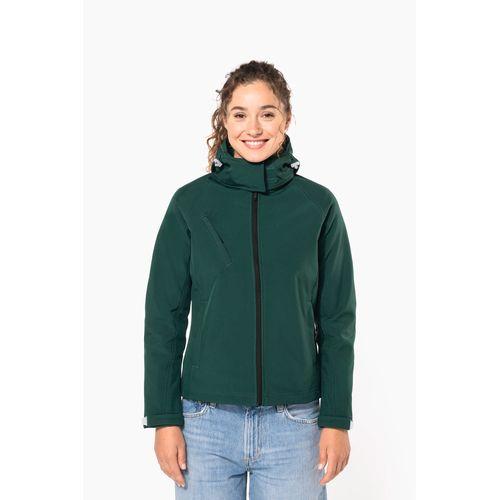 Veste softshell à capuche amovible femme