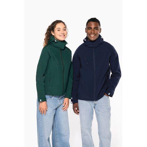 Veste softshell à capuche amovible femme