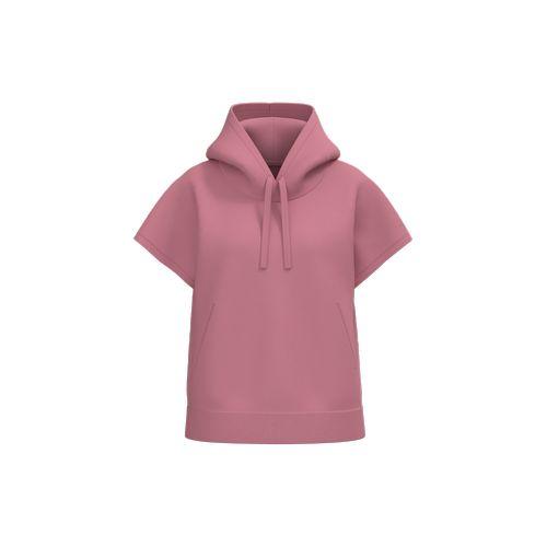 Sweat-shirt écoresponsable à capuche oversize sans manches French Terry femme