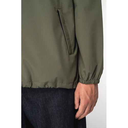 Eco-friendly unisex quarter zipper waterproof windbreaker