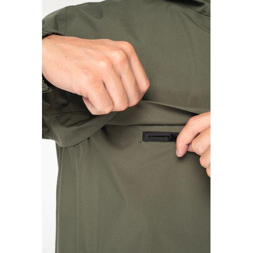 Eco-friendly unisex quarter zipper waterproof windbreaker
