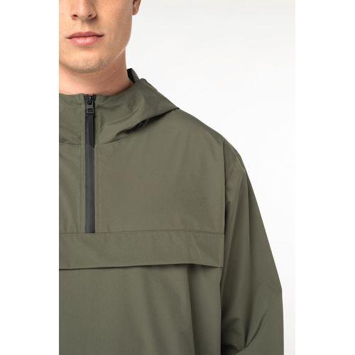 Eco-friendly unisex quarter zipper waterproof windbreaker