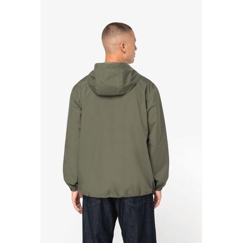Eco-friendly unisex quarter zipper waterproof windbreaker