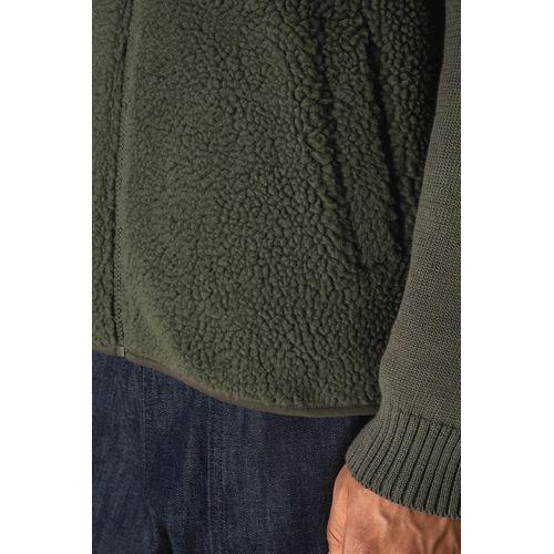 Veste sans manches en sherpa homme