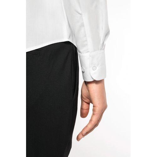 Chemise popeline polycoton sans poche entretien facile femme