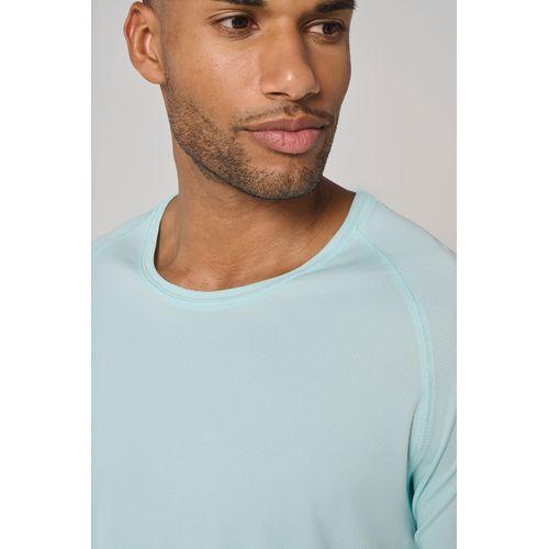 T-shirt de sport à col rond recyclé homme