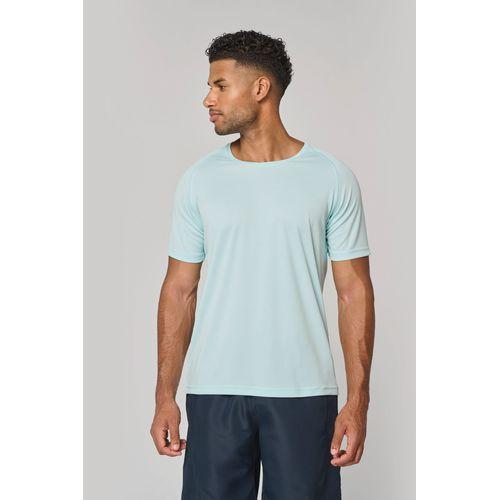 T-shirt de sport à col rond recyclé homme