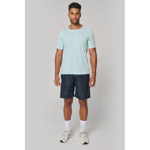T-shirt de sport à col rond recyclé homme