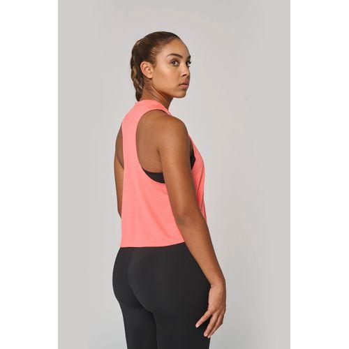 Débardeur crop Triblend femme
