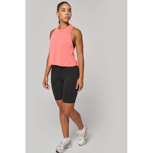 Débardeur crop Triblend femme