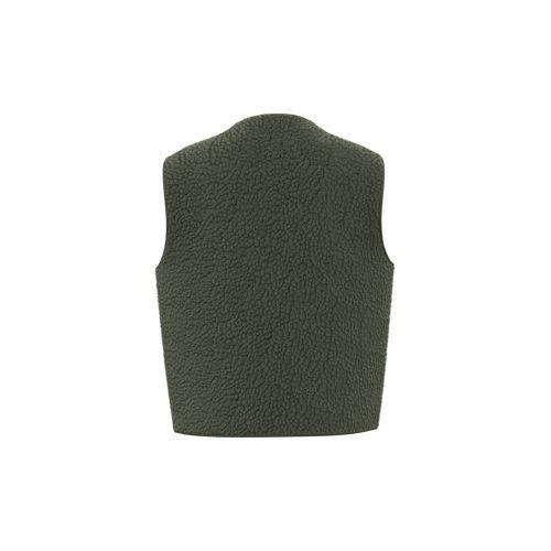 Veste sans manches en sherpa femme