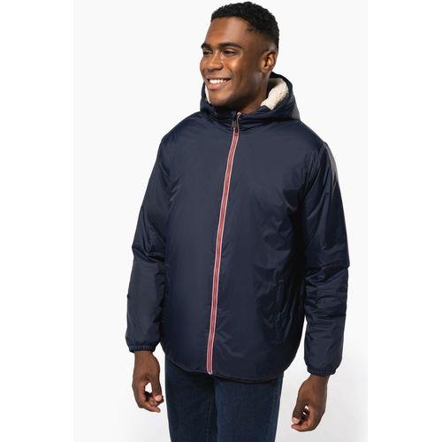 Unisex sherpa-lined jacket
