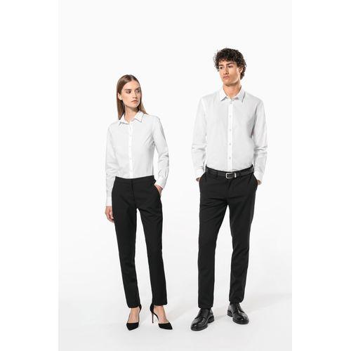 Chemise popeline polycoton sans poche entretien facile homme