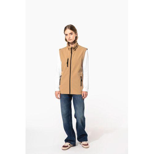 Veste Softshell 3 couches à capuche avec manches amovibles unisexe