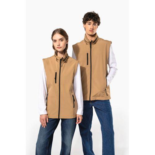 Veste Softshell 3 couches à capuche avec manches amovibles unisexe