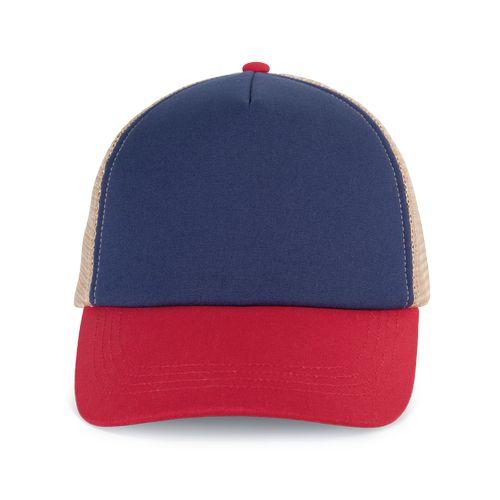 Casquette trucker 5 panneaux en coton canvas - K-up Gold Label